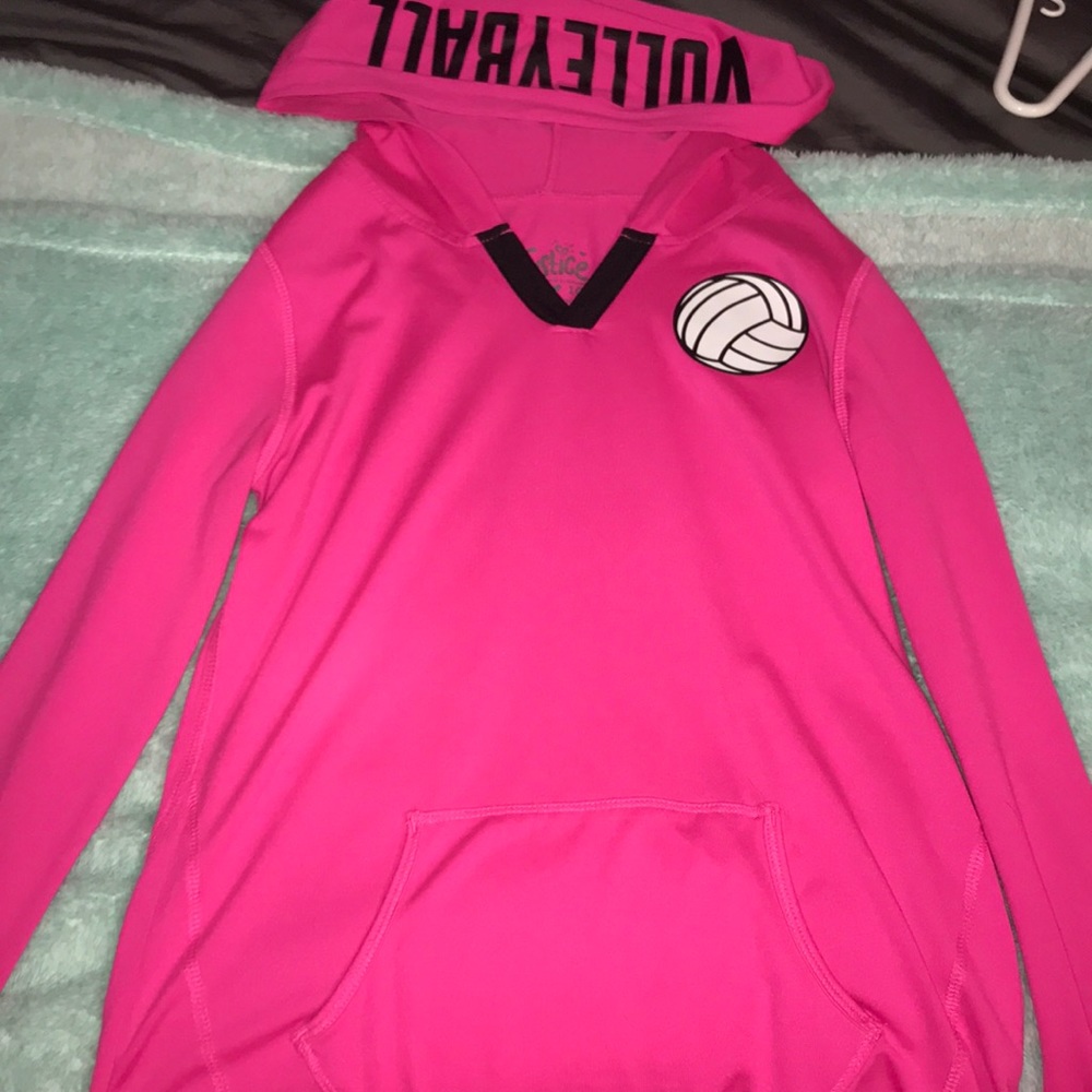 Girls Justice Volleyball Long Sleeve Shirt